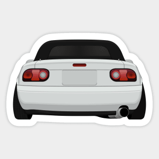 Miata rear Grey Sticker